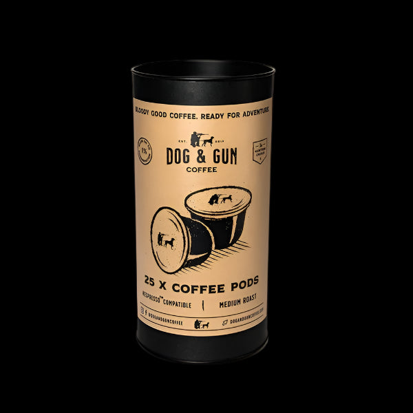 DOG & GUN COFFE PODS MEDIUM ROAST