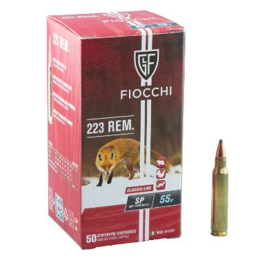 FIOCCHI 223REM 55GR SP 50PK