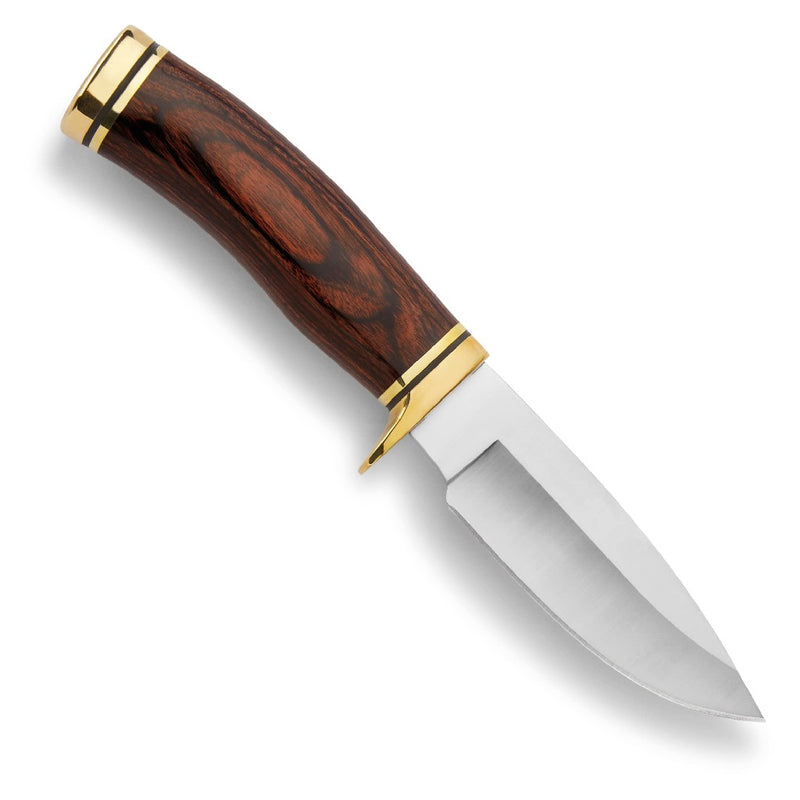 KNIFE BUCK VANGUARD D/P 192BR WOOD HANDLE