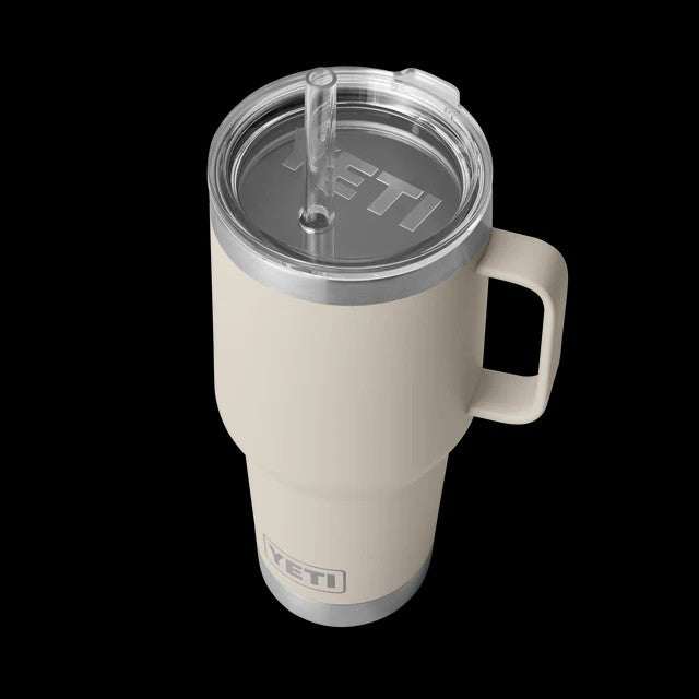 RAMBLER 35OZ STRAW MUG CAPE TAUPE