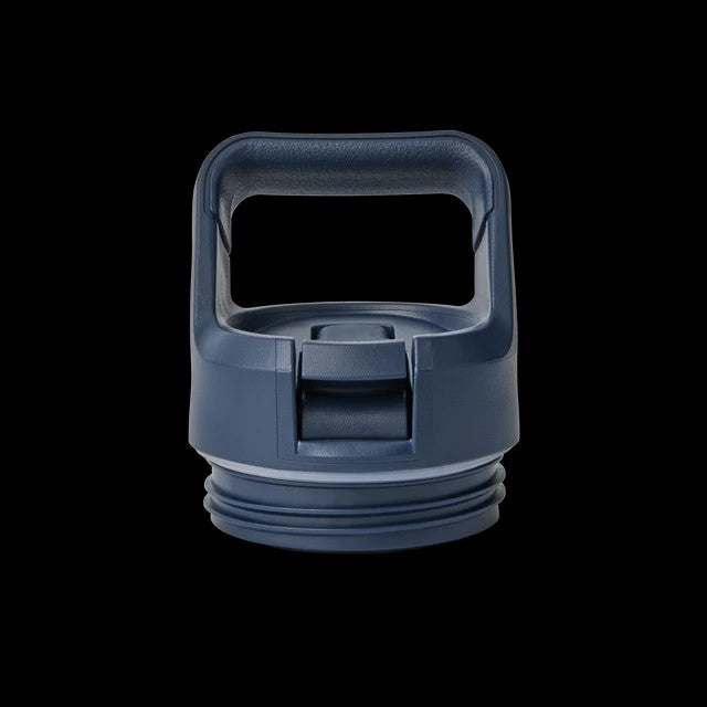 RAMBLER BOTTLE STRAW CAP NAVY