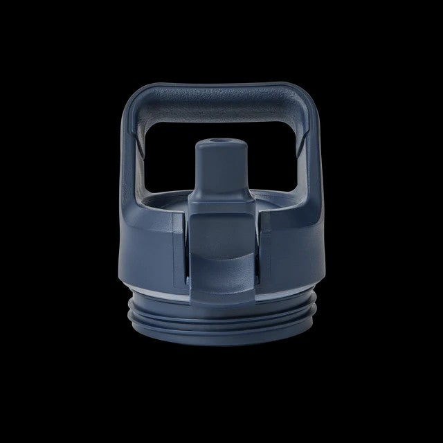 RAMBLER BOTTLE STRAW CAP NAVY
