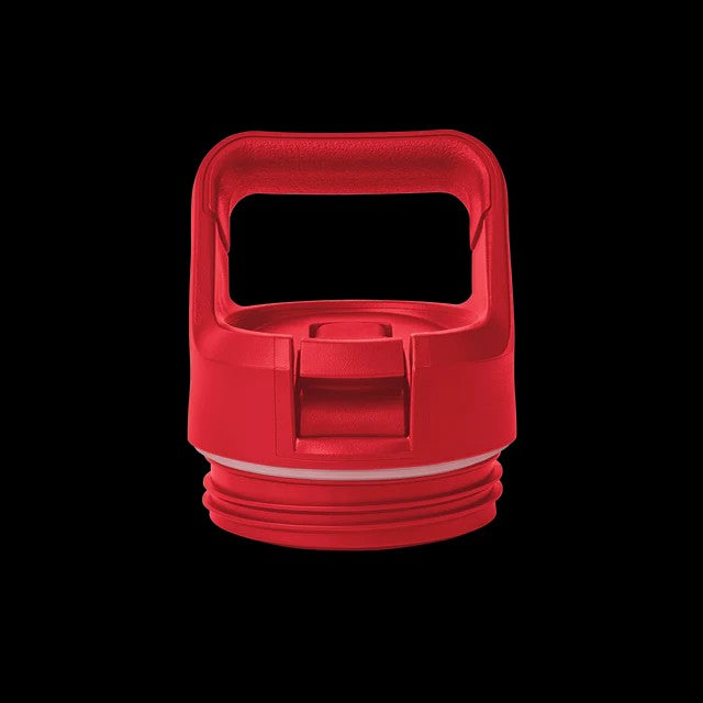 RAMBLER BOTTLE STRAW CAP RESCUE RED
