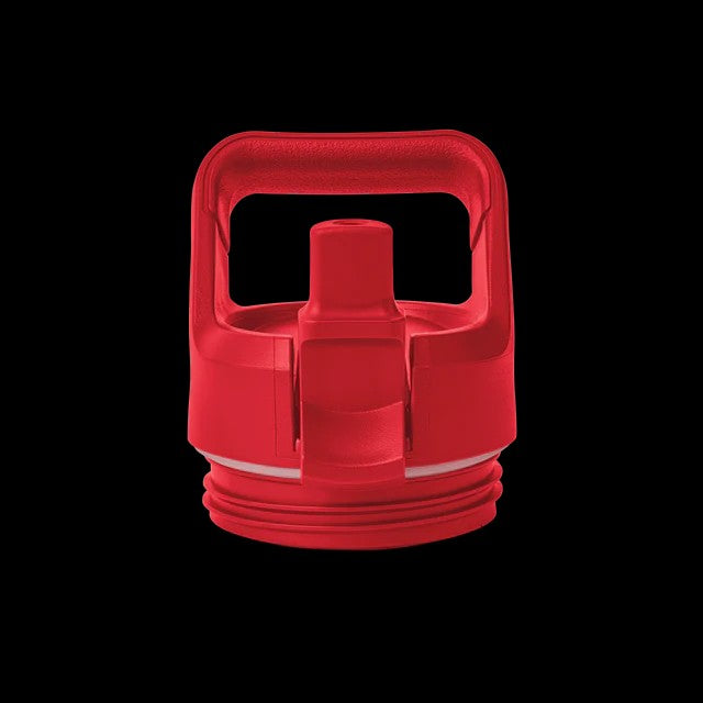 RAMBLER BOTTLE STRAW CAP RESCUE RED