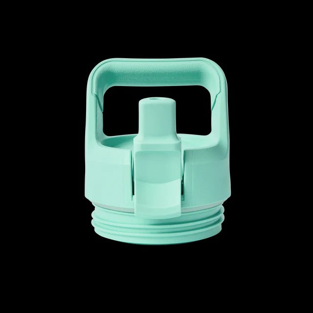 RAMBLER BOTTLE STRAW CAP SEAFOAM