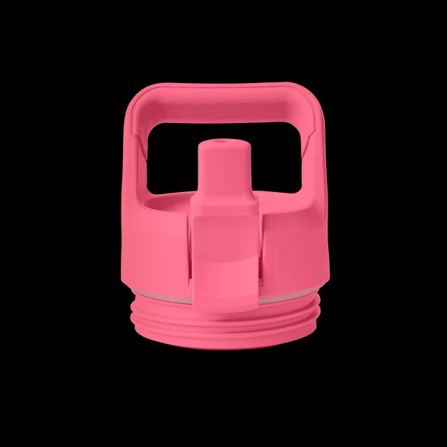 RAMBLER BOTTLE STRAW CAP TROPICAL PINK