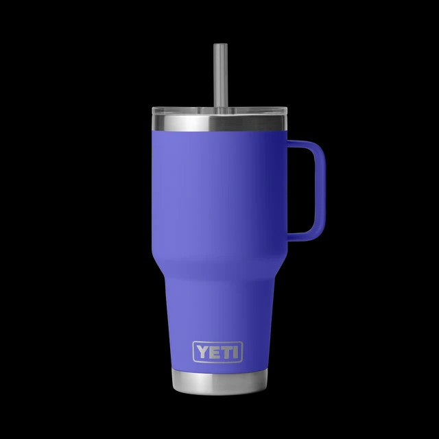 RAMBLER 35OZ STRAW MUG ULTRAMARINE VIOLET