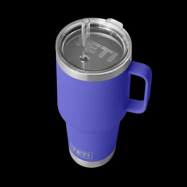 RAMBLER 35OZ STRAW MUG ULTRAMARINE VIOLET