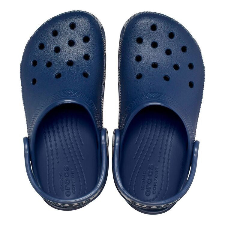 CROCS KIDS (AGES 5+) CLASSIC CLOG NAVY