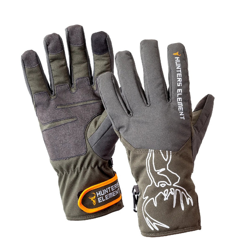 GLOVES BLIZZARD FULL FINGERS GREY/GREEN