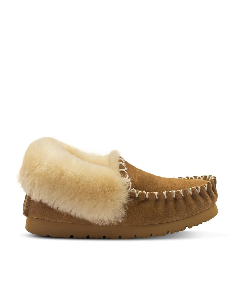 WOMENS MOCCASIN CHESTNUT