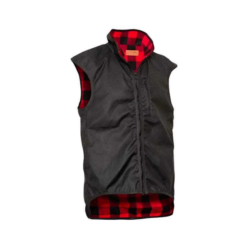 VEST OILSKIN RED WOOL LINED PROVINCE