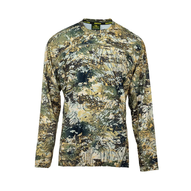 HUNTECH GLACIERTECH LS TOP HIGH COUNTRY CAMO