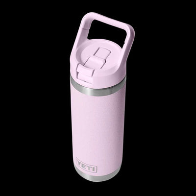 RAMBLER 18OZ C STRAW BOTTLE CHERRY BLOSSOM