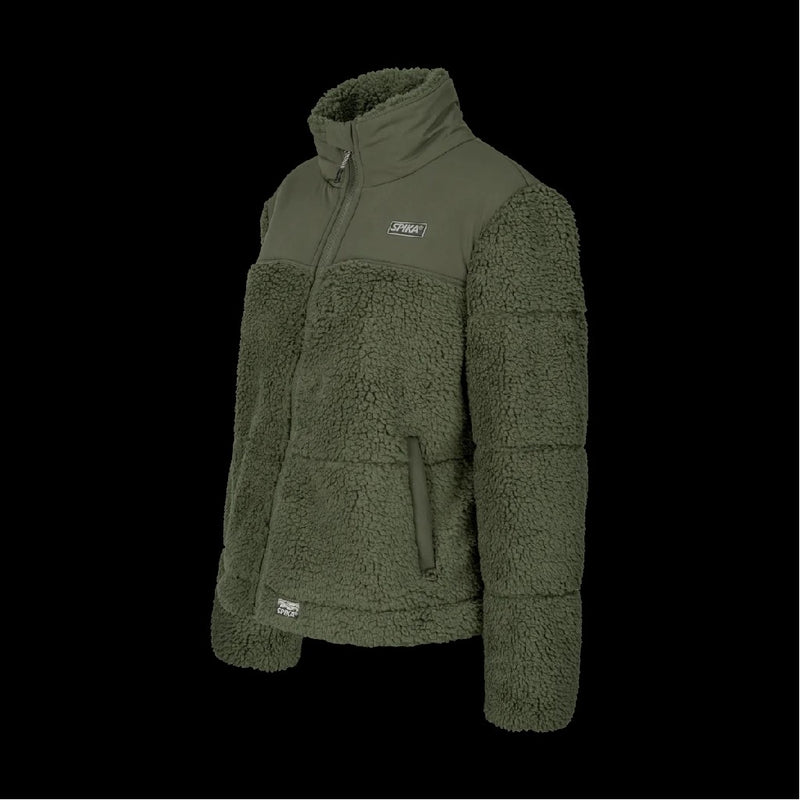 SHERPA JACKET GO CASUAL WOMENS OLIVE