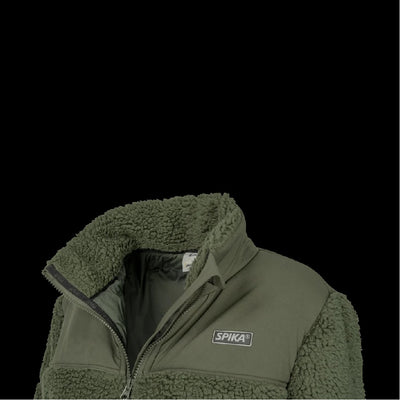 SHERPA JACKET GO CASUAL WOMENS OLIVE