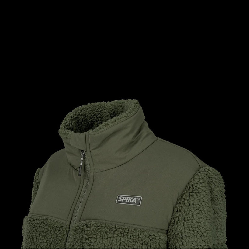 SHERPA JACKET GO CASUAL WOMENS OLIVE