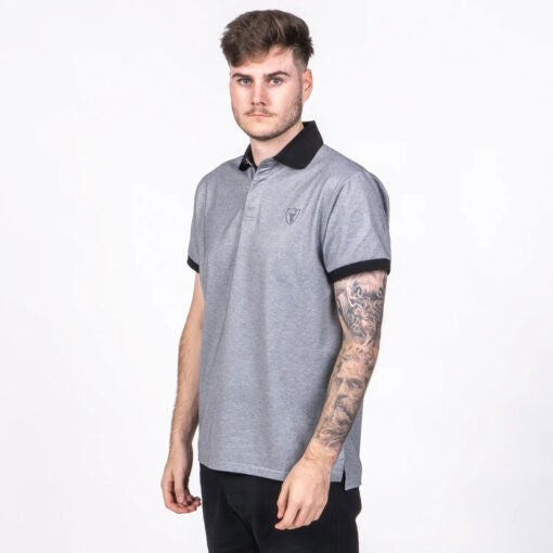POLO STAG  GREY/BLACK M