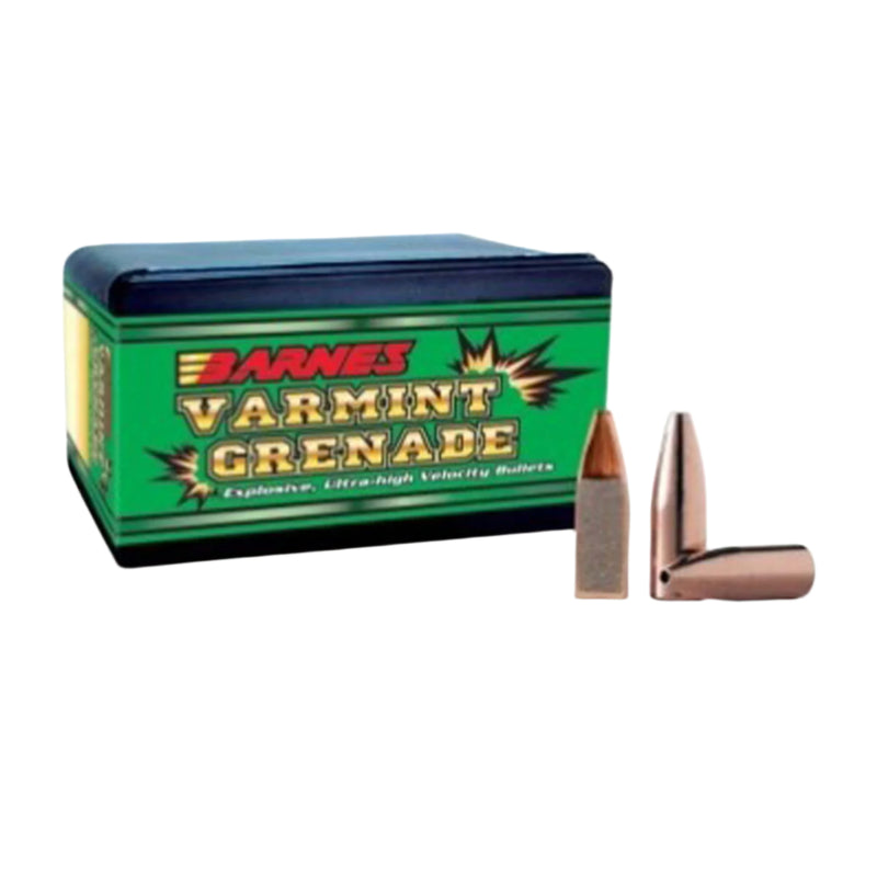 BARNES VARMINT GRENADE .22H 30GR 100PK