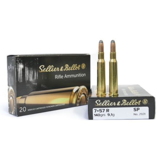 SELLIOR & BELLOT 7X57R 140GR SP 20PK