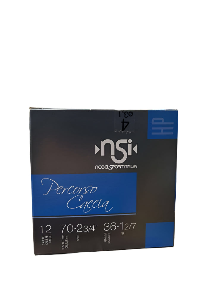 NSI PERCORSO CACCIA 12G 36GM 4 SHOT