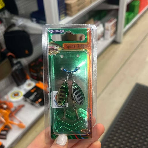 LURE GILLIES SPINA 3.5GR 2PK GREEN