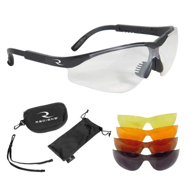 RADIANS T85 5 LENS SHOOTING GLASSES KIT