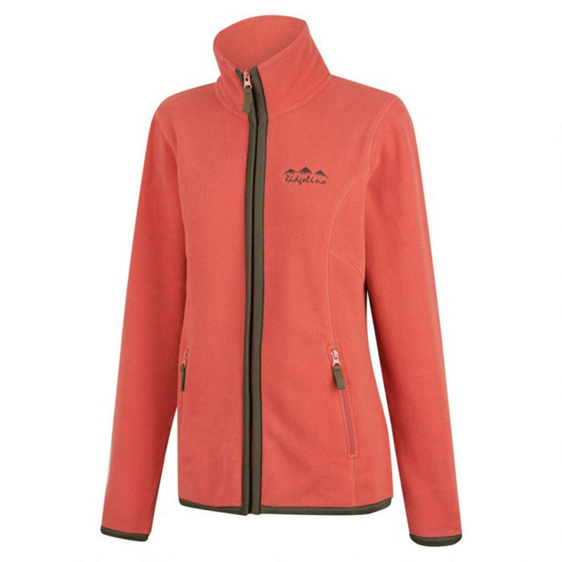 LOWLAND ZIP FLEECE WOMENS ROSE