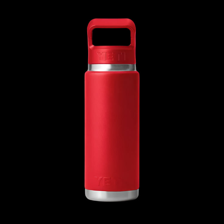 RAMBLER 26OZ STRAW BOTTLE RESCUE RED