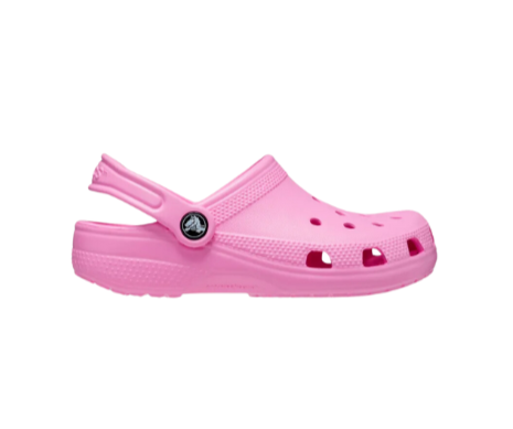 CROCS TODDLER (AGES 1-5) CLASSIC CLOG TAFFY PINK