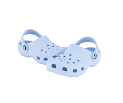 CROCS TODDLER (AGES 1-5) CLASSIC CLOG BLUE CALCITE