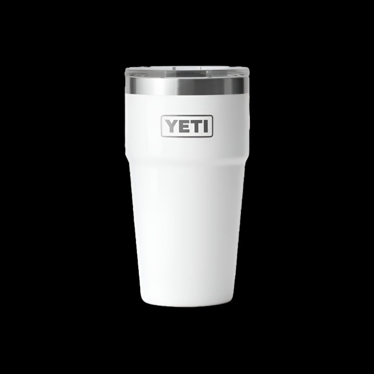 RAMBLER 20OZ CUP STACKABLE WHITE