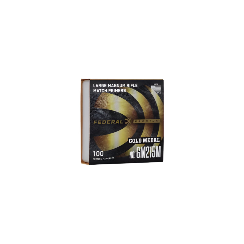 FEDERAL PRIMER GOLD MEDAL LARGE RIFLE MAGNUM 100PK