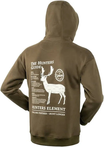 HOODIE HUNTERS GUIDE KHAKI 3XL