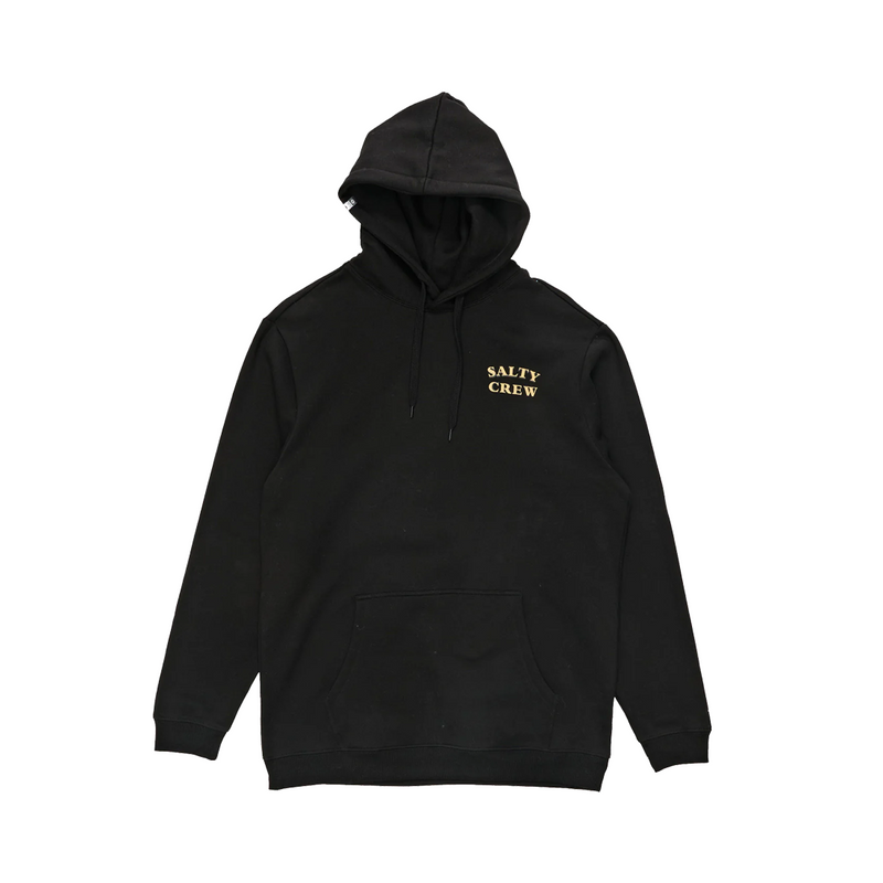 LURE MIDWEIGHT FLEECE HOOD BLACK