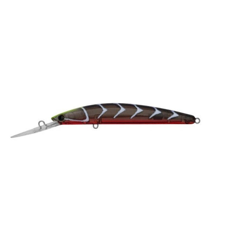 LURE DOUBLE CLUTCH 95MM GHOST BLACK RED SUJI